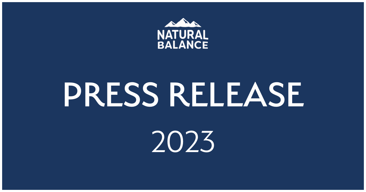 Natural Balance<sup>®</sup> and Canidae to Combine, Establishing a New Leading Specialty Pet Food Platform