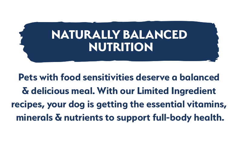 Ingredients in natural balance dog food best sale