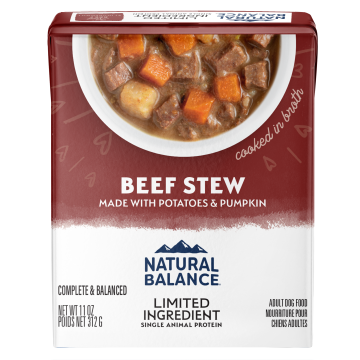 Limited Ingredient Beef Stew Natural Balance Pet Food Natural