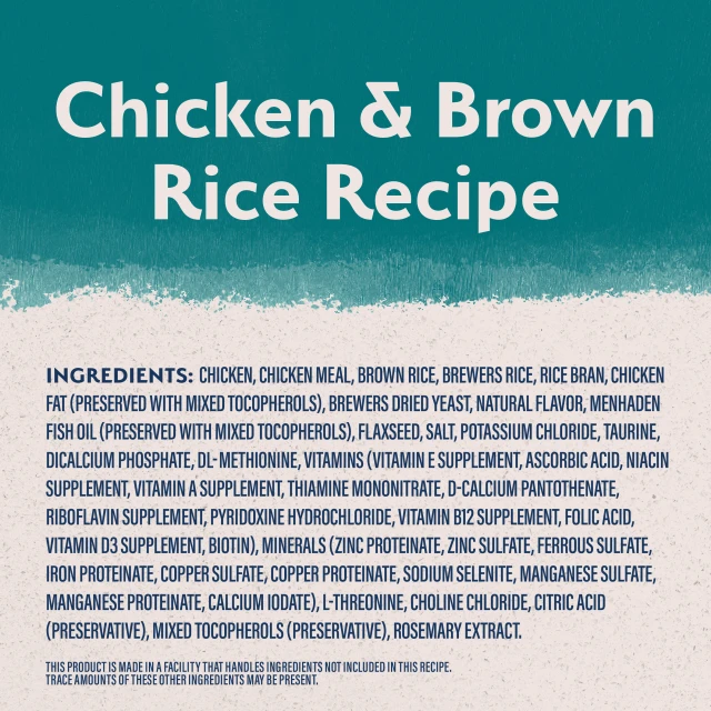 Chicken & Brown Rice Puppy Recipe - Natural Balance Pet Food Natural ...